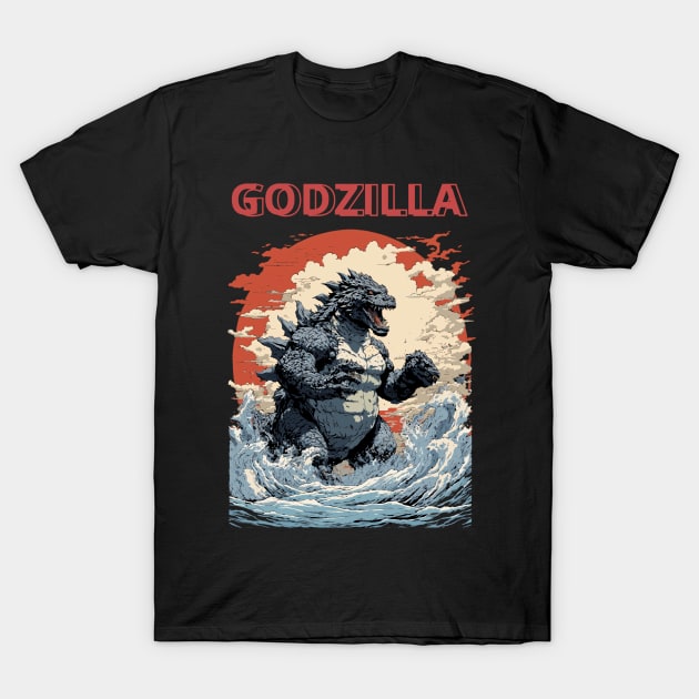 Godzilla Battle Minus one T-Shirt by Alex